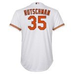 Outerstuff Adley Rutschman Baltimore Orioles MLB Kids Youth 8-20 White Home Player Jersey (10-12)