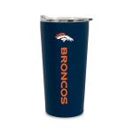 Rico Industries NFL Football Denver Broncos 18oz Soft Touch, Easy Grip Tumbler