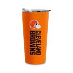 Rico Industries NFL Football Cleveland Browns 18oz Soft Touch, Easy Grip Tumbler