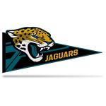 Rico Industries NFL Football Jacksonville Jaguars Soft Felt Pennant - EZ to Hang - Home Décor (Game Room, Man Cave, Bed Room)