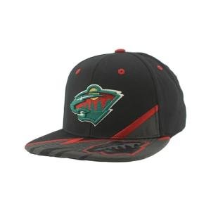 Minnesota Wild NHL Officially Licensed Adjustable Snapback Hat Flat Bill Z11 Bolt
