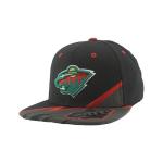 Minnesota Wild NHL Officially Licensed Adjustable Snapback Hat Flat Bill Z11 Bolt