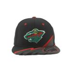Minnesota Wild NHL Officially Licensed Adjustable Snapback Hat Flat Bill Z11 Bolt