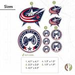 Desert Cactus Columbus Blue Jackets Team NHL National Hockey League Sticker Vinyl Decal Laptop Water Bottle Car Scrapbook (Type 1-1)