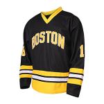 18 Happy Gilmore Hockey Jersey for Men,Boston Adam Sandler 1996 Movie Ice Hockey Jersey Black S-3XL (18 Black,Medium)