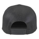 AMERICAN NEEDLE Unisex Detroit Red Wings Officially Licensed NHL Valin Adjustable Snapback Baseball Trucker Hat (EM002A-DRW-BLK)