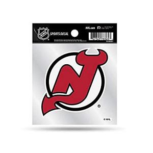 Rico Industries NHL New Jersey Devils 4"x4" Small Style Decal