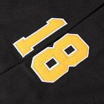 18 Happy Gilmore Hockey Jersey for Men,Boston Adam Sandler 1996 Movie Ice Hockey Jersey Black S-3XL (18 Black,Medium)