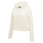 Pro Standard WOMENS WNBA DALLAS WINGS NEUTRAL CROPPED PULLOVER HOODIE EGGSHELL M