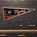 Rico Industries NHL Hockey Philadelphia Flyers Classic 12" x 30" Felt Wall Décor Pennant - Great for Home/Bed Room/Man Cave Décor