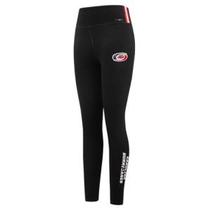Pro Standard Womens NHL Carolina Hurricanes Classic Chenille Legging Black L