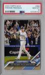 2024 Topps Now #866 Freddie Freeman Baseball Card Dodgers Graded PSA 10 Gem Mint - Hits Walk-Off Grand Slam in World Series Game 1