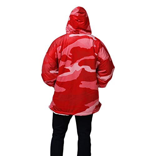 Atlanta Falcons Reversible Camo Hoodeez Hoodie