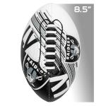 Franklin Sports NFL Las Vegas Raiders Football - Youth Mini Football - 8.5" Junior Size Ball - SPACELACE Easy Grip Texture- Perfect for Kids