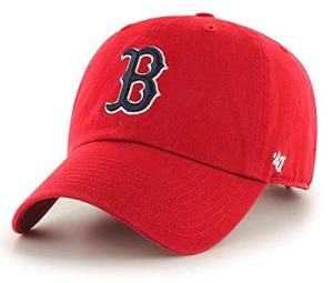 47 MLB Alternate Clean Up Adjustable Hat, Adult (Boston Red Sox Red)