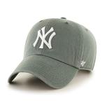 '47 New York Yankees Adjustable Cap Clean Up MLB, Green (Moss Green), 55-62