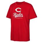 MLB Kids Youth 4-20 Official Team Spirit Premier T-Shirt (US, Numeric, 10, 12, Regular, Cincinnati Reds - Red)