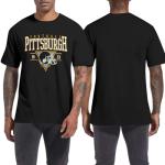 PNORATM Team Color Football Shirt for Men: Game Day Season Shirts Football Team Fans Short Sleeve Tops