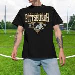 PNORATM Team Color Football Shirt for Men: Game Day Season Shirts Football Team Fans Short Sleeve Tops