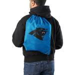 FOCO Carolina Panthers NFL Big Logo Camo Drawstring Backpack