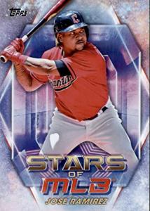 2023 Topps Stars of the MLB #SMLB-7 Jose Ramirez Cleveland Guardians Baseball Trading Card