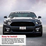 EliteAuto3K License Plate Frame Cover for Chicago Cubs Fans – Black – 12.25” x 6.25” - Ideal Gift for Sports Fans & Supporters – Slim Design, Small