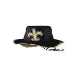 FOCO New Orleans Saints NFL Cropped Big Logo Hybrid Boonie Hat