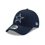 New Era NFL The League 9FORTY Adjustable Hat Cap One Size (US, Alpha, One Size, Dallas Cowboys - Navy, Dallas Cowboys)