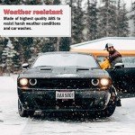 EliteAuto3K License Plate Frame Cover for Chicago Cubs Fans – Black – 12.25” x 6.25” - Ideal Gift for Sports Fans & Supporters – Slim Design, Small