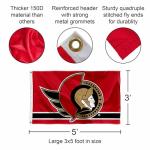 WinCraft Ottawa Senators Red 3x5 Feet Banner Flag