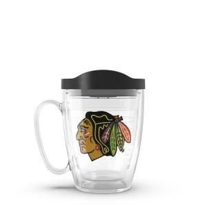 Tervis Made in USA Double Walled NHL Chicago Blackhawks Insulated Tumbler Cup Keeps Drinks Cold & Hot, 16oz Mug, Primary Logo