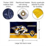 Nashville Predators Logo Insignia 3x5 Feet Banner Flag