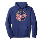 WNBA Indiana Fever Fan Base Pullover Hoodie, Adult Unisex, Navy Blue, Small