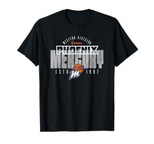 WNBA Official Phoenix Mercury Block City T-Shirt