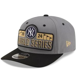 New Era NY New York Yankees 9SEVENTY 2024 World Series Gold Patch Snapback Cap, Adjustable Hat