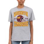 Junk Food NFL - Washington Commanders - Team Helmet - Officially Licensed Adult Short Sleeve Fan Tee for Men and Women