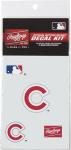 Rawlings | MLB Authentic Baseball Helmet Decal Kit | Chicago Cubs