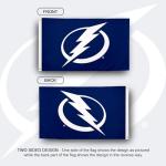 Desert Cactus Tampa Bay Lightning Flag NHL 100% Polyester Indoor Outdoor 3x5 feet National Hockey League Team Flags (Design #1)