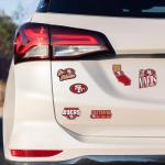 Rico Industries NFL Football Cincinnati Bengals 6-Piece Decal Set