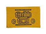 Microfiber Steelers Hand Towel- Super Absorbent Microfiber-Terrible Towel Style- 11inches by 18inches-Pittsburgh Colors Black and Yellow-
