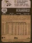 2022 Topps Heritage #242 Jose Ramirez Cleveland Guardians NM-MT MLB Baseball