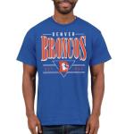 Denver Broncos NFL Established Retro - Adult Short Sleeve Fan T-Shirt for Men & Women