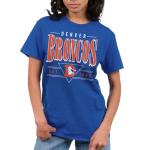 Denver Broncos NFL Established Retro - Adult Short Sleeve Fan T-Shirt for Men & Women