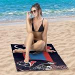 Northwest NFL Houston Texans Unisex-Adult Beach Towel, 30" x 60", Zone Read