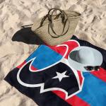 Northwest NFL Houston Texans Unisex-Adult Beach Towel, 30" x 60", Zone Read