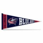 Rico Industries NHL Hockey Columbus Blue Jackets Rally 12" x 30" Felt Wall Décor Pennant - Great for Home/Bed Room/Man Cave Décor