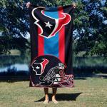 Northwest NFL Houston Texans Unisex-Adult Beach Towel, 30" x 60", Zone Read