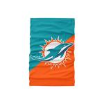FOCO NFL Miami Dolphins Neck Gaiter, One Size, Big Logo