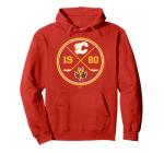 Calgary Flames Prize Red Officially Licensed Pullover Hoodie
