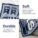 Blanket for Dallas, Fans Gifts for Dallas, Football Stuff for Women, Football Gifts for Men, 60"x50" Blankets Throws Lightweight Soft Flannel